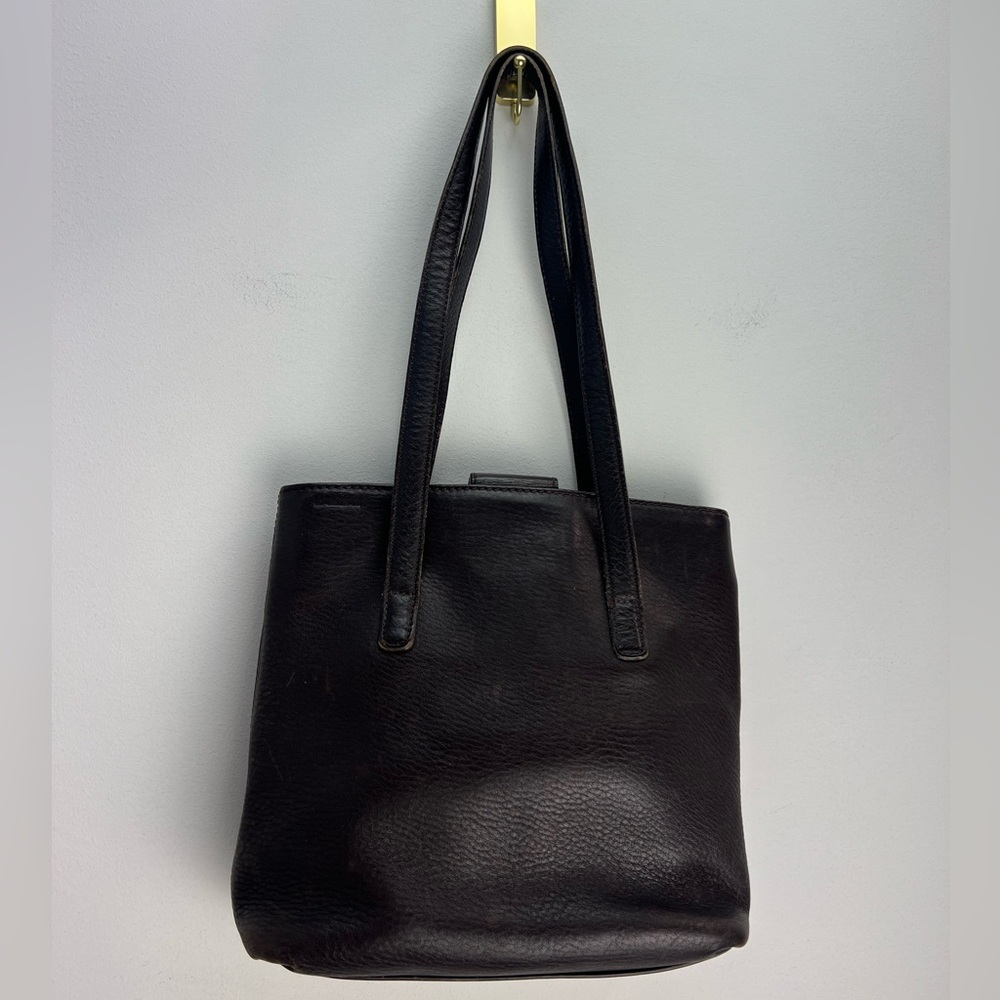 Coach 6810 Vintage Tote Shoulder Bag Brown Leather Classic Old Money Heritage - Picture 7 of 8